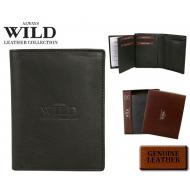 Meeste rahakott N890-CCFL BLACK, ALWAYS WILD, Nahast rahakotid